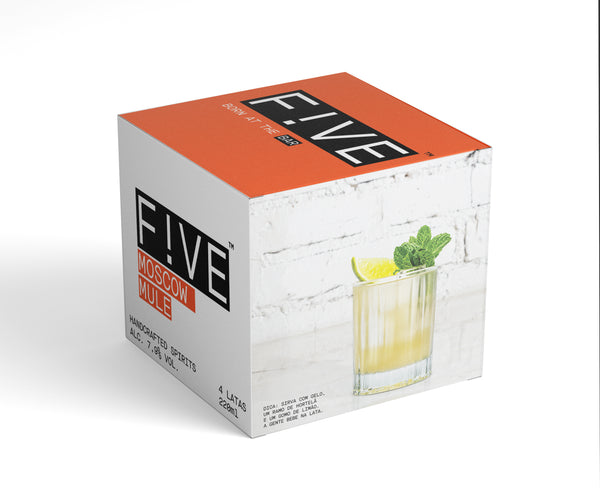 MOSCOW MULE / READY-TO-DRINK     Pack 04 Latas 220ml